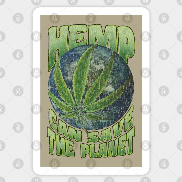 Hemp Can Save The Planet 1988 Sticker by JCD666